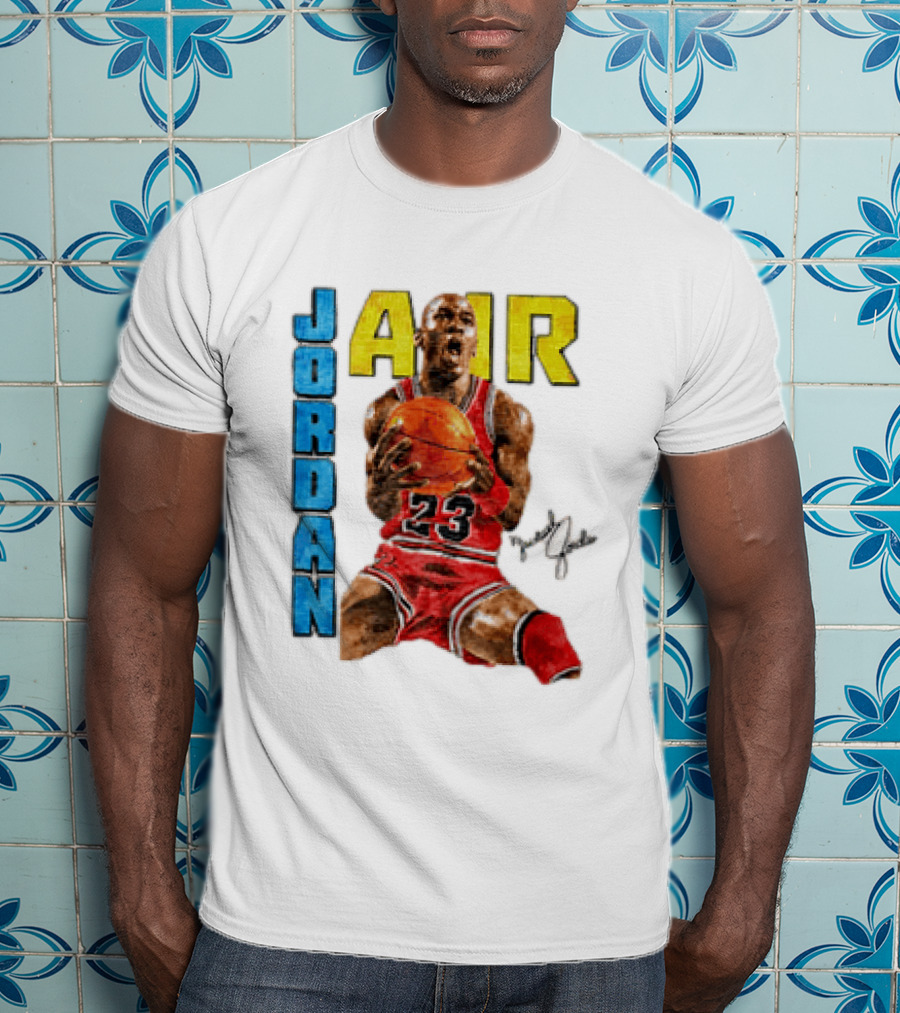 Jordan Air 23 Basketball Player Holding Ball T-Shirt