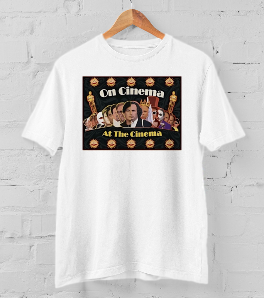 On Cinema At The Cinema Tim Heidecker Gregg Turkington Oscar Iconic Film Characters T-Shirt