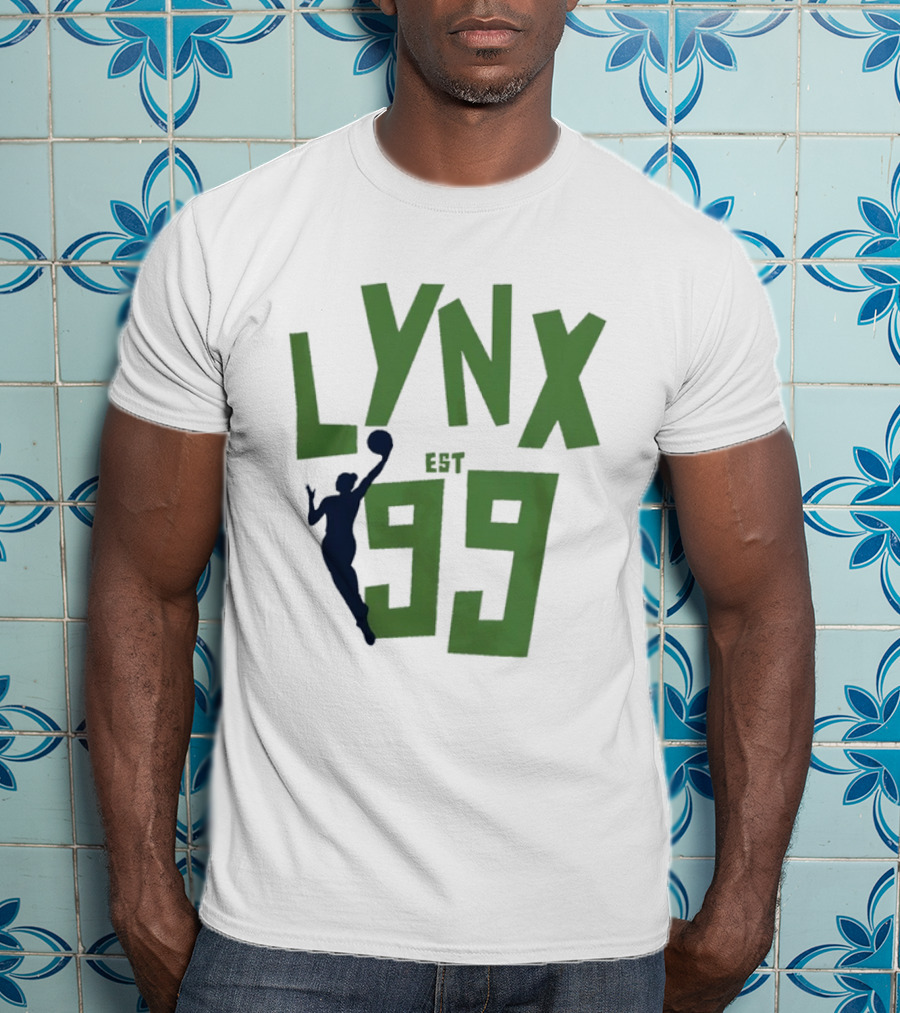 Playa Society Minnesota Lynx Est 99 Basketball Jumper T-Shirt