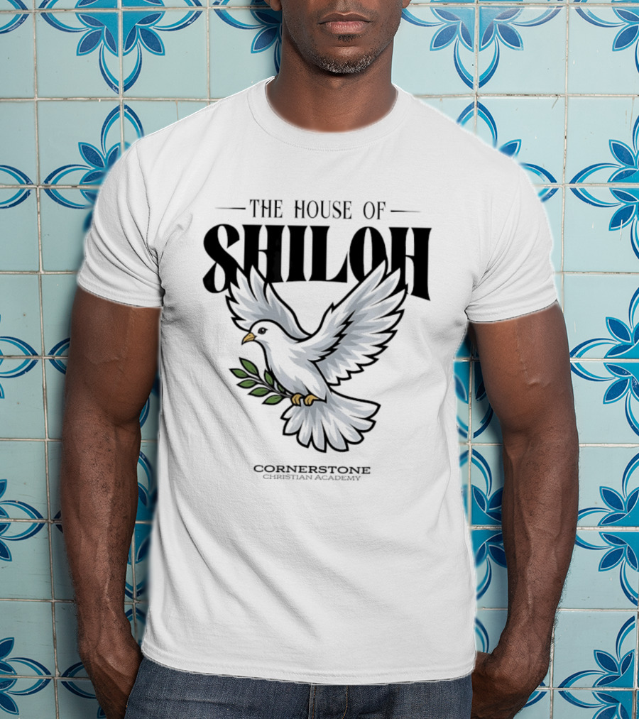 The House Of Shiloh Dove Cornerstone Christian Academy T-Shirt