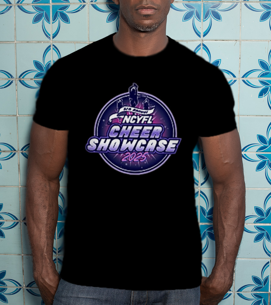 5th Annual NCYFL Cheer Showcase 2025 Event T-Shirt