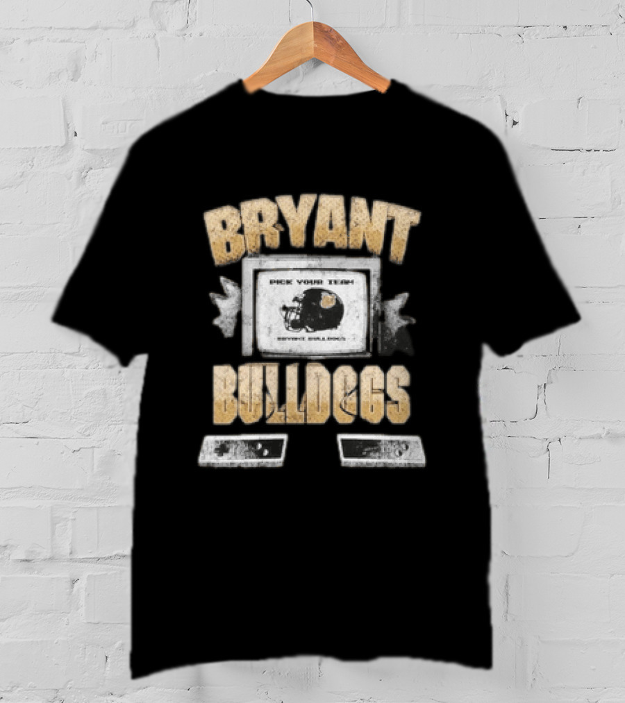 Bryant Bulldogs Pick Your Team Video Game Football Helmet T-Shirt