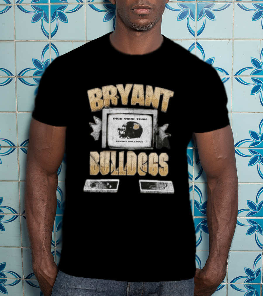 Bryant Bulldogs Pick Your Team Video Game Football Helmet T-Shirt