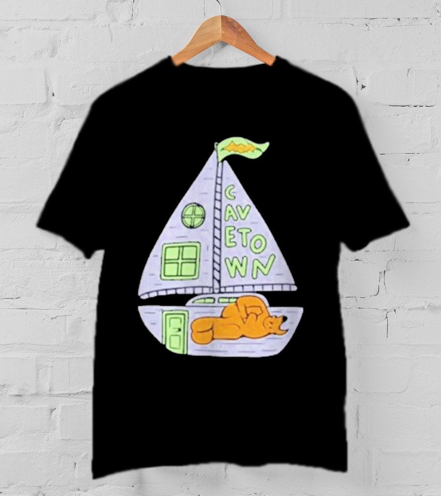 Cavetown Running With Scissors 2026 USA Tour Sail Boat T-Shirt