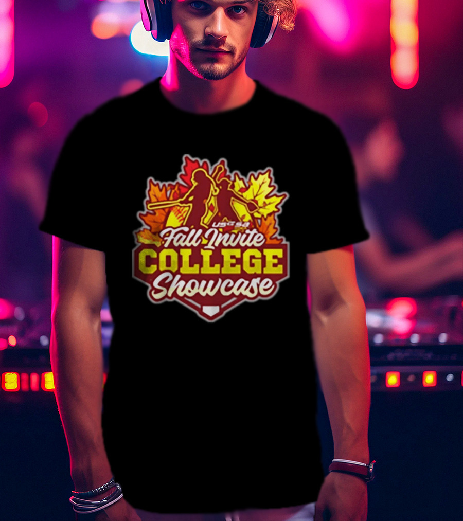 USSSA Fall Invite College Showcase Baseball Softball 2026 T-Shirt