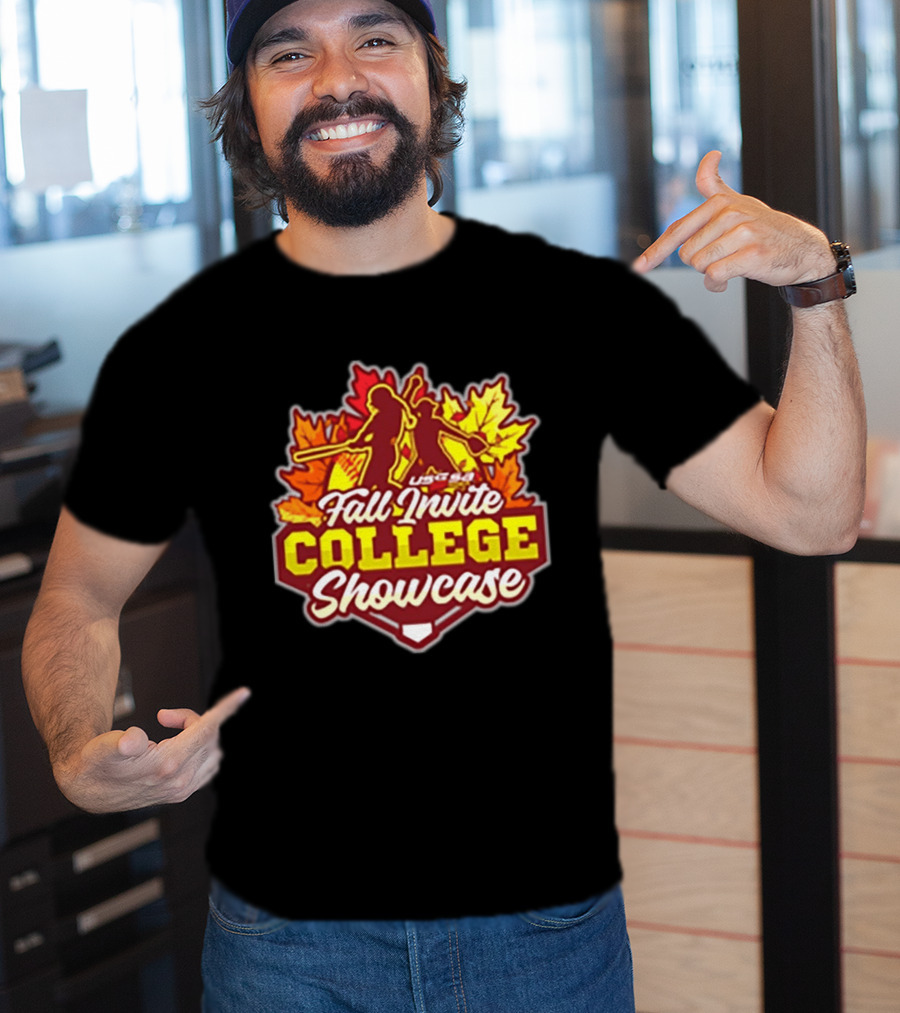 USSSA Fall Invite College Showcase Baseball Softball 2026 T-Shirt