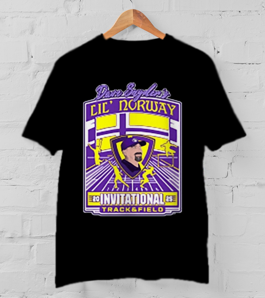 Dave Snyder's Lil Norway Invitational 2025 Track & Field T-Shirt