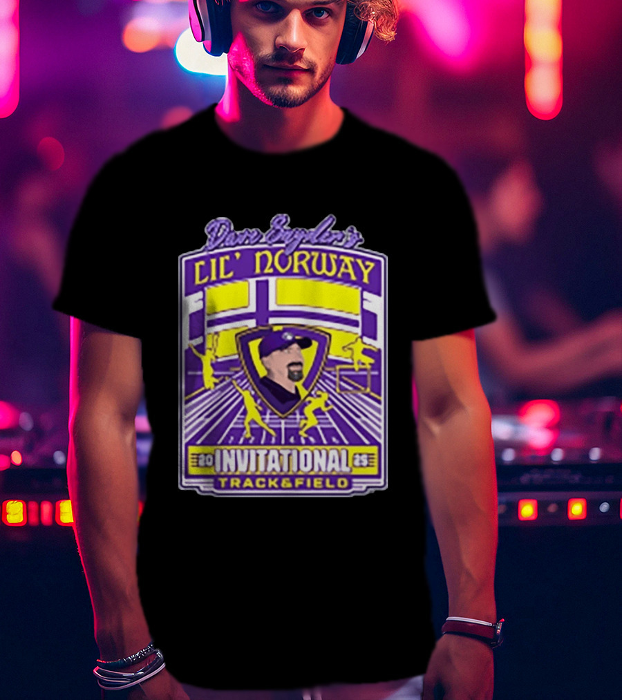 Dave Snyder's Lil Norway Invitational 2025 Track & Field T-Shirt