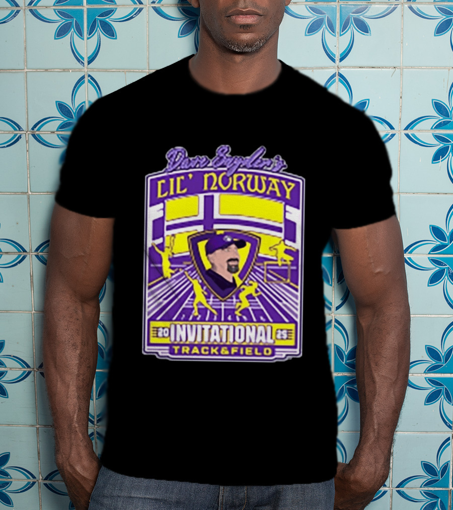 Dave Snyder's Lil Norway Invitational 2025 Track & Field T-Shirt
