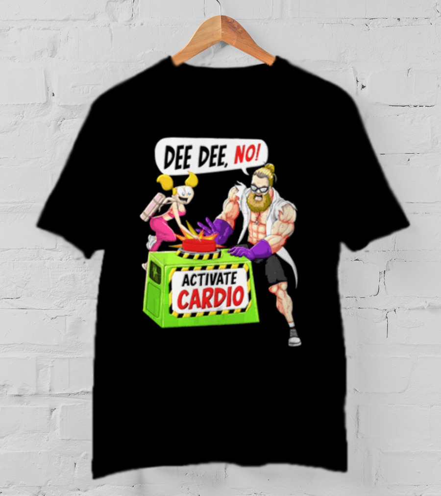 Dee Dee No Activate Cardio Dexters Laboratory Cartoon T-Shirt