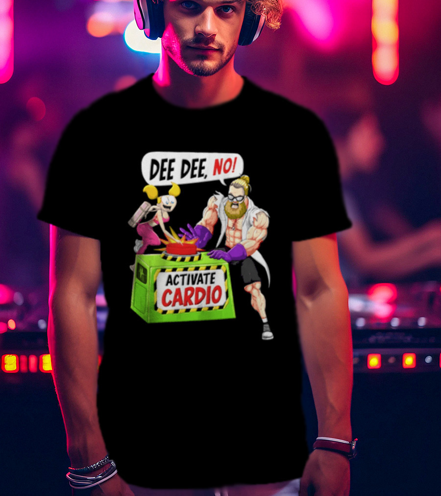 Dee Dee No Activate Cardio Dexters Laboratory Cartoon T-Shirt