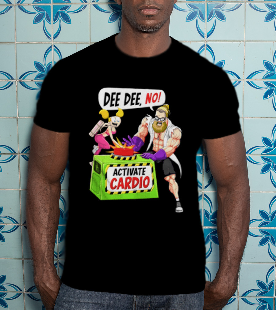 Dee Dee No Activate Cardio Dexters Laboratory Cartoon T-Shirt