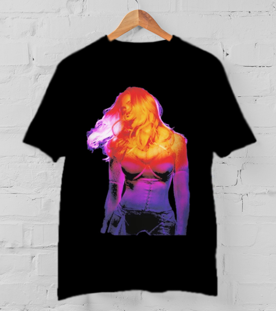 Madonna My Sins Are My Savior Neon Effect T-Shirt