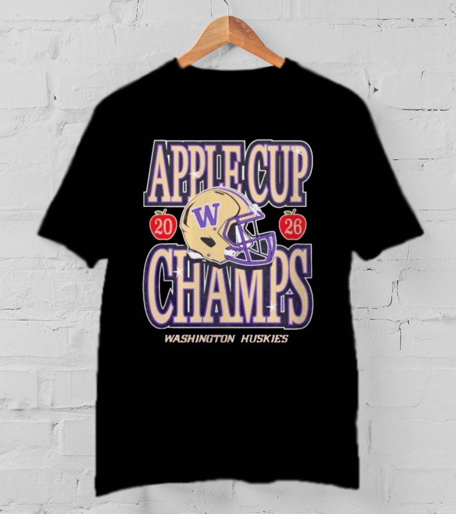 Washington Huskies Apple Cup 2026 T-Shirt