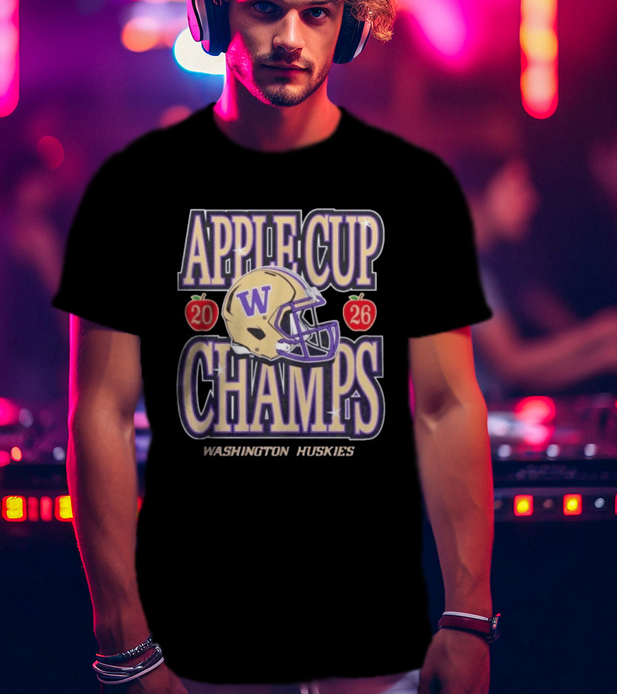 Washington Huskies Apple Cup 2026 T-Shirt