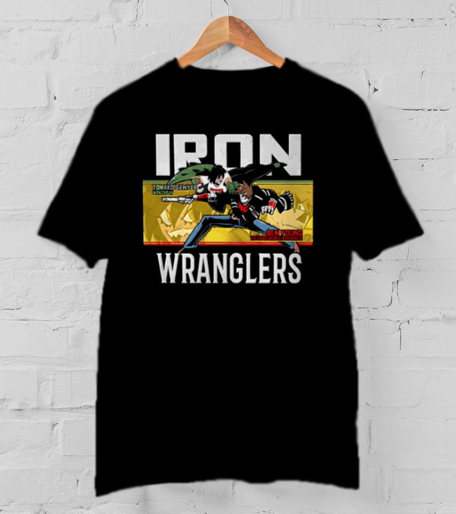 Iron Wranglers Tomako Sawyer Ben Eze Young Wildcats Unbreakable Ranger T-Shirt