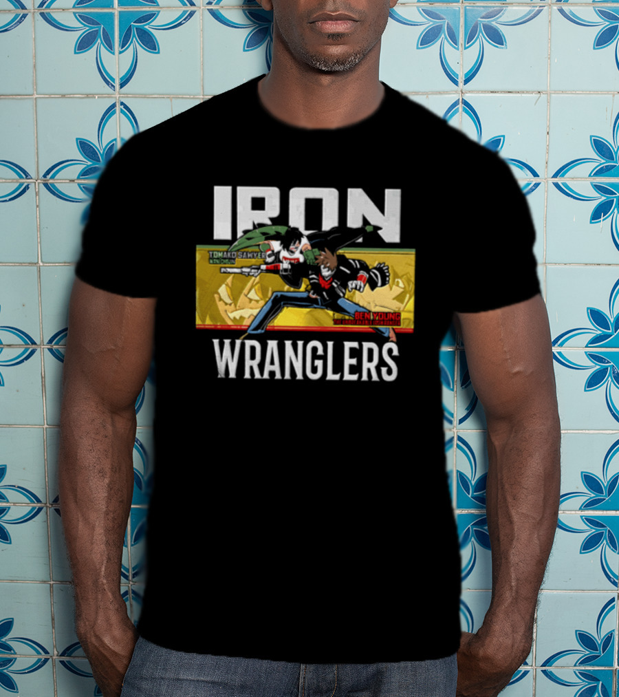 Iron Wranglers Tomako Sawyer Ben Eze Young Wildcats Unbreakable Ranger T-Shirt