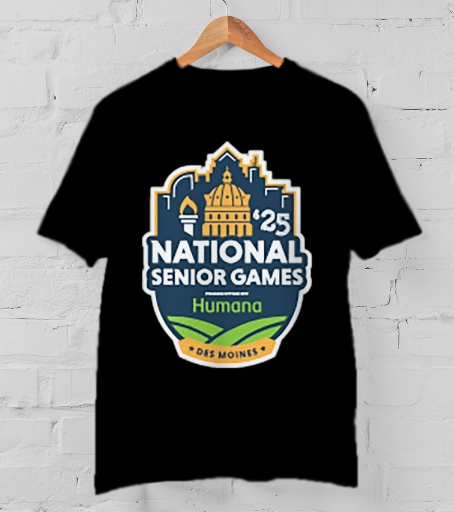 National Senior Games 2025 Presented By Humana Des Moines T-Shirt