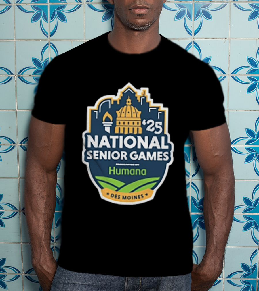 National Senior Games 2025 Presented By Humana Des Moines T-Shirt