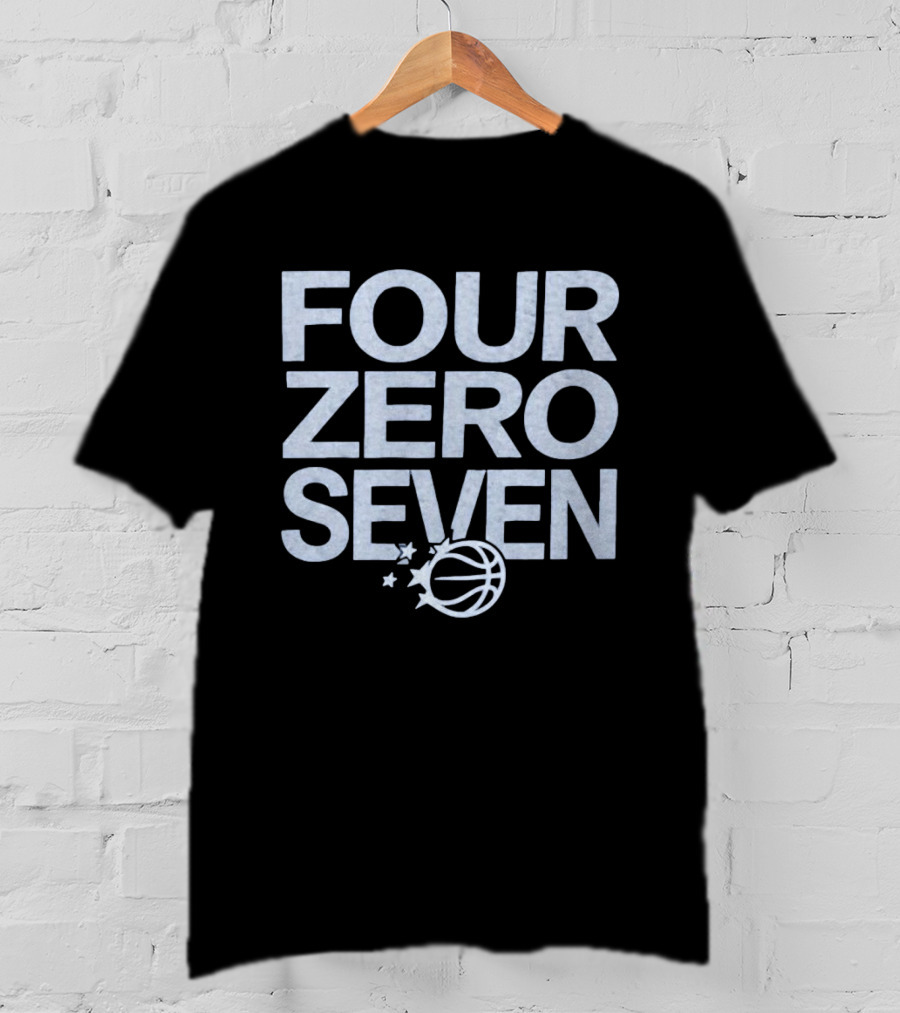 Four Zero Seven Basketball Stars T-Shirt