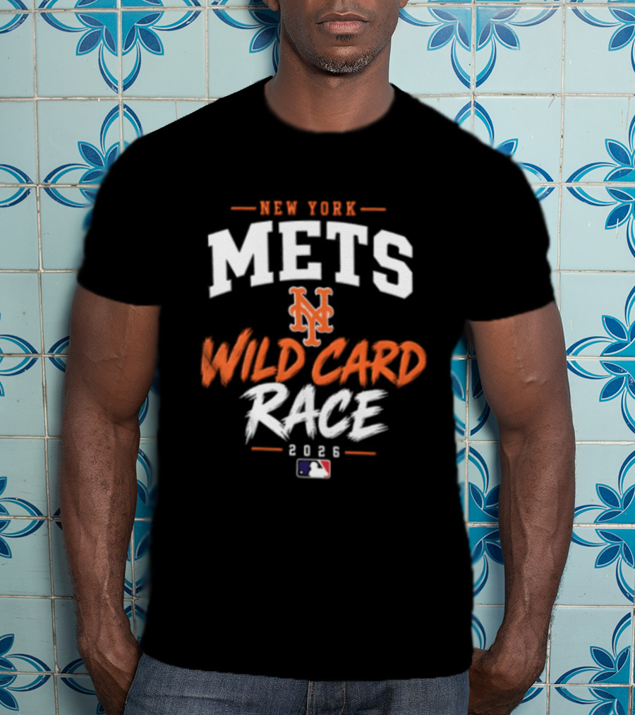 New York Mets MLB Wild Card Race 2026 Baseball Postseason T-Shirt