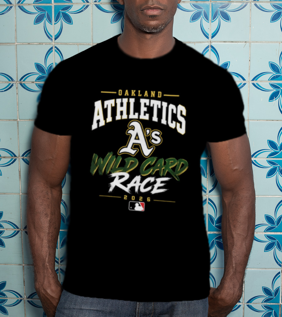 Oakland Athletics A's Wild Card Race 2026 MLB Postseason T-Shirt