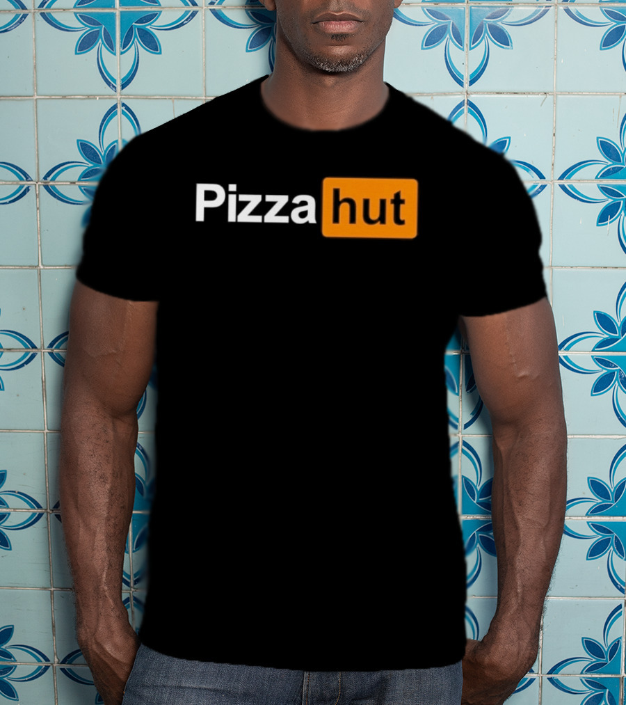 Pizza Hut Retro Branding Fast Food Nostalgia T-Shirt