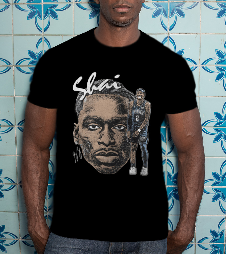 Shai Gilgeous Alexander Oklahoma City Thunder NBA Basketball T-Shirt