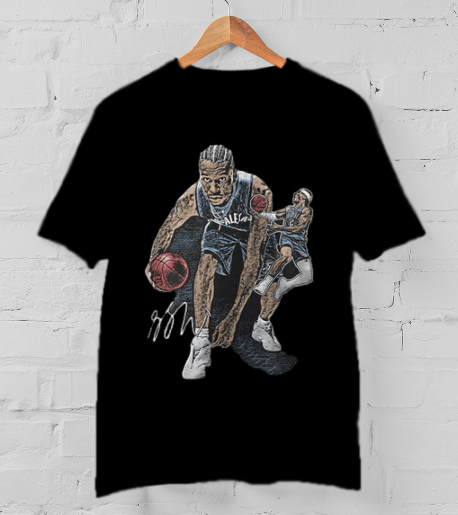 Shai Gilgeous Alexander Basketball Oklahoma City Thunder Signature T-Shirt