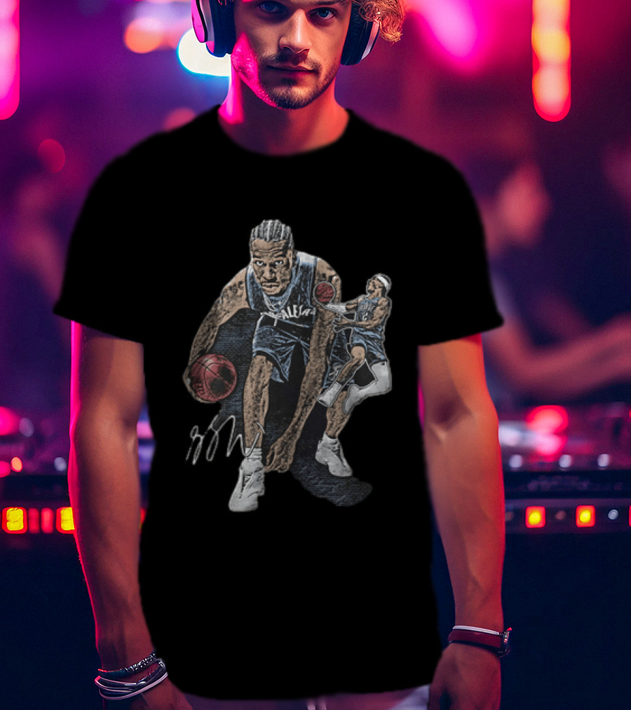 Shai Gilgeous Alexander Basketball Oklahoma City Thunder Signature T-Shirt