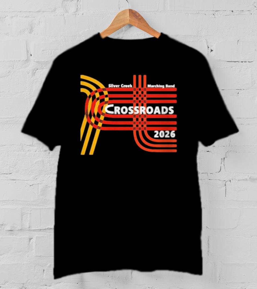 Silver Creek Marching Band Crossroads 2026 Intersection Pathway T-Shirt