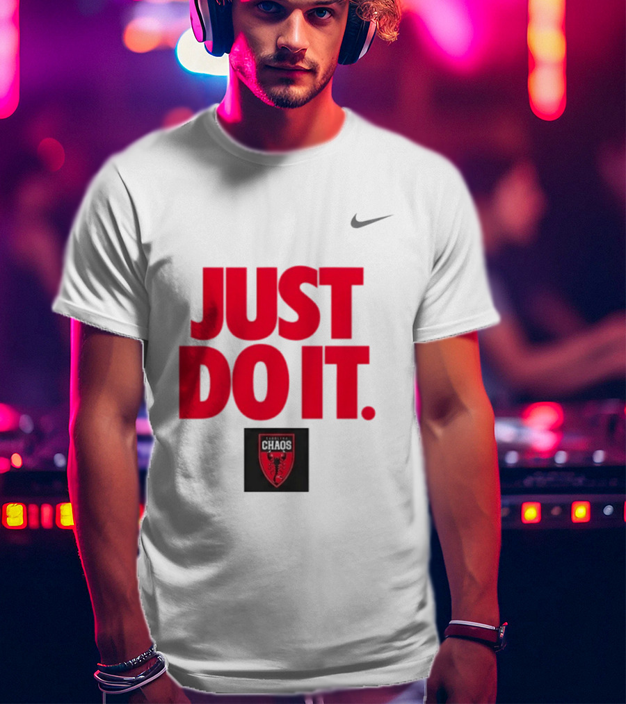 Carolina Chaos Just Do It Nike Premier Lacrosse League T-Shirt