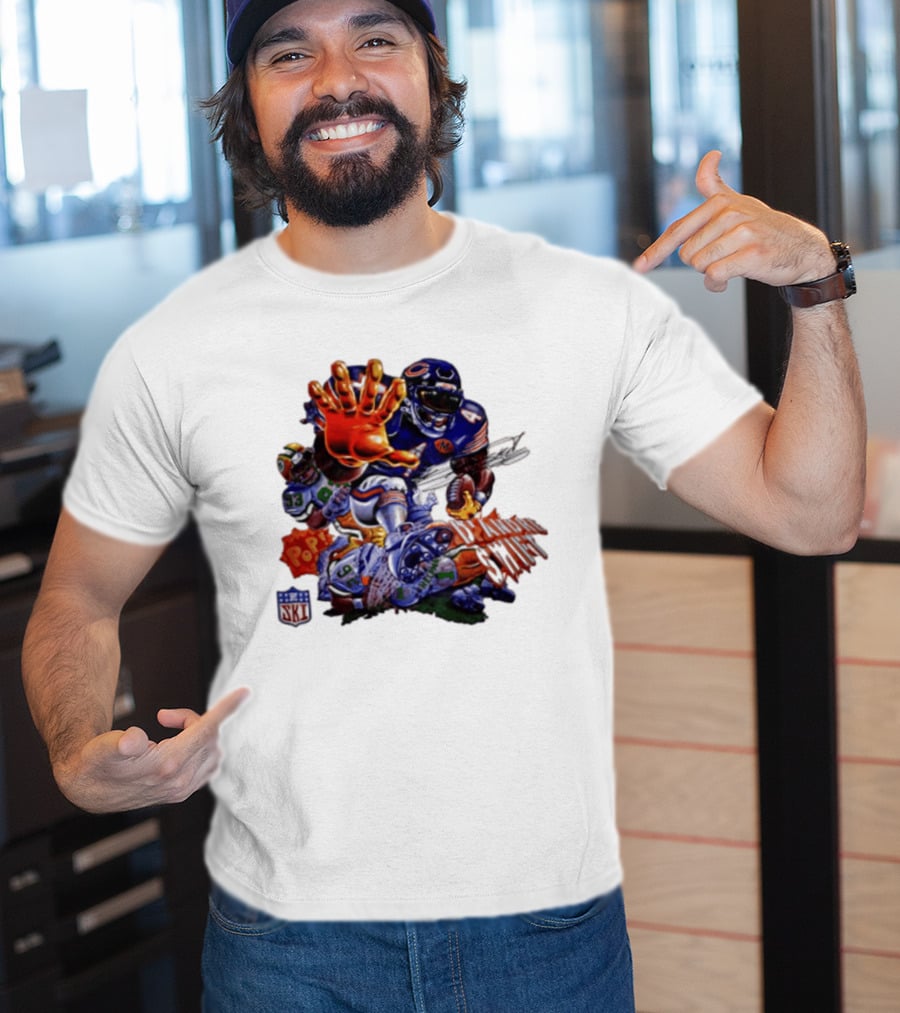 Chicago Bears Pop Art Dandre Swift 4 93 92 NFL T-Shirt