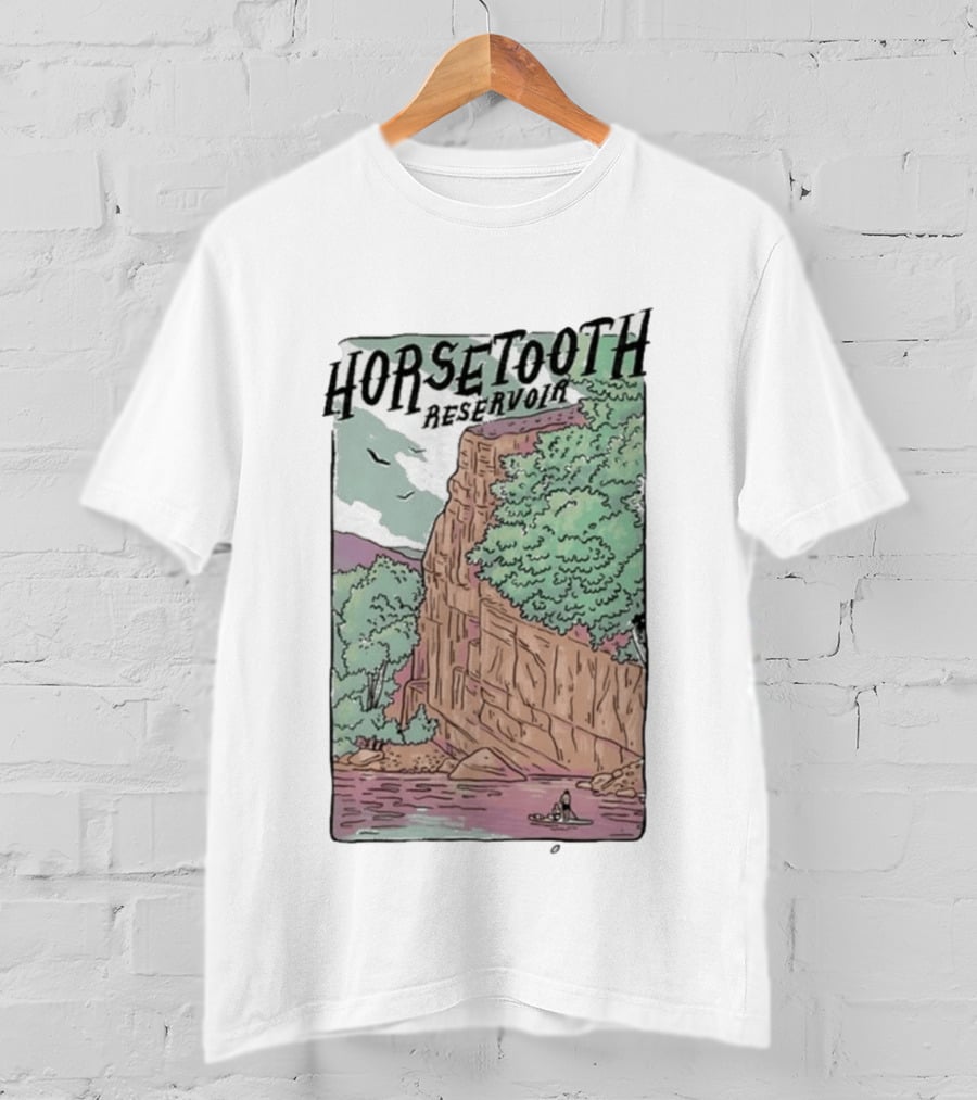Horsetooth Reservoir Scenic Fort Collins CO T-Shirt