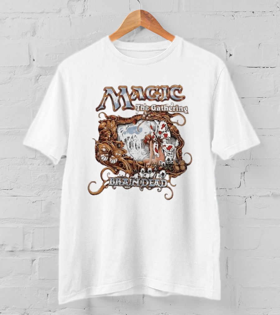 Magic The Gathering Brain Dead Butterfly Forest T-Shirt