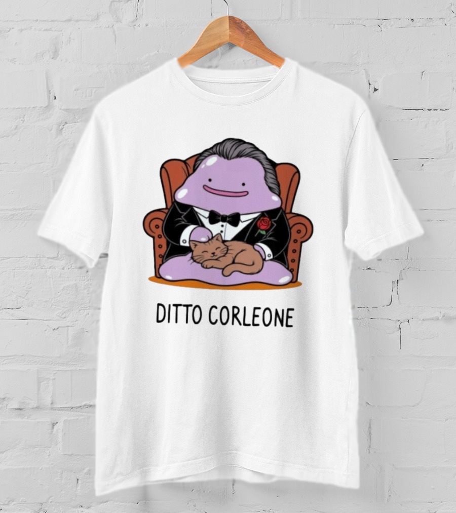Ditto Corleone Pokémon Meets The Godfather T-Shirt