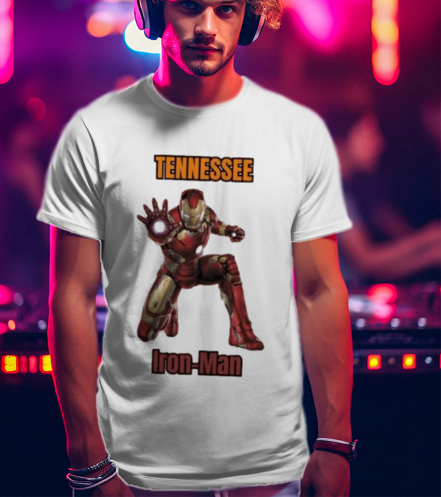 Tennessee Iron Man SEC Superheroes Vols T-Shirt