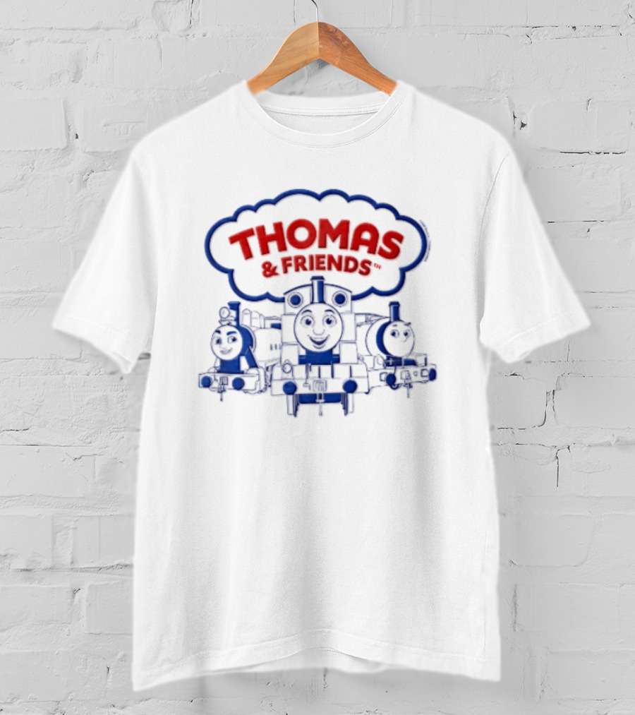 Thomas & Friends Blue Line Train Characters T-Shirt