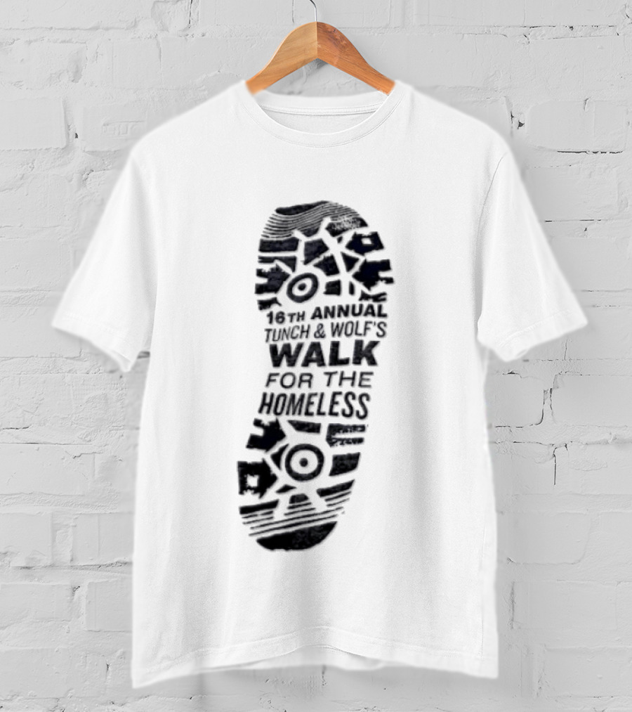 12th Annual Tunch And Wolf's Walk For The Homeless T-Shirt