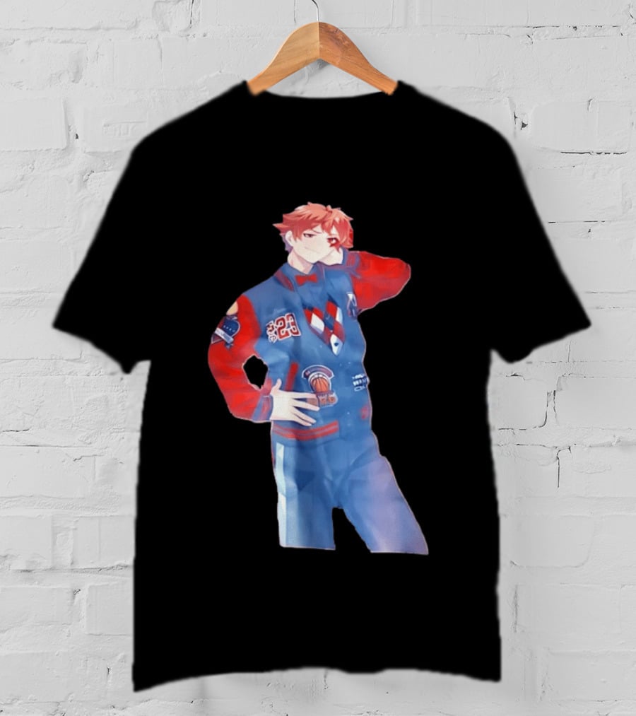 Ace Trappola Twisted Wonderland NRC Basketball Varsity Number 23 T-Shirt