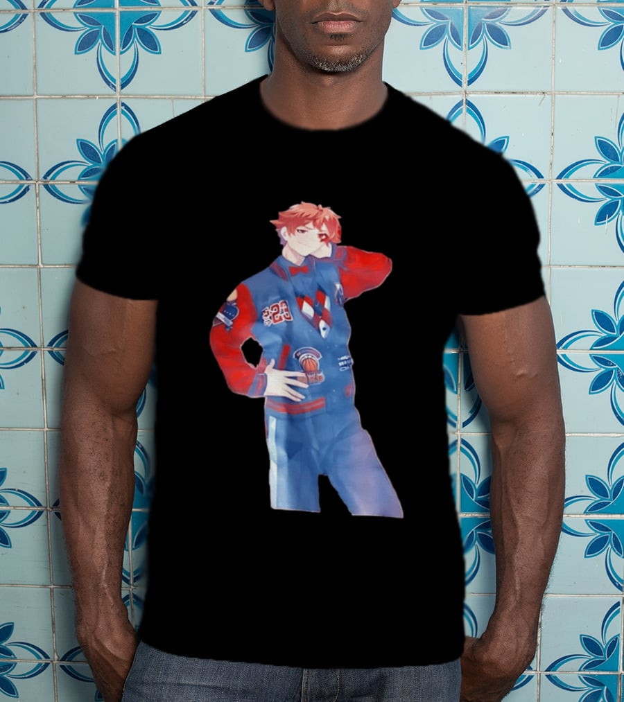 Ace Trappola Twisted Wonderland NRC Basketball Varsity Number 23 T-Shirt