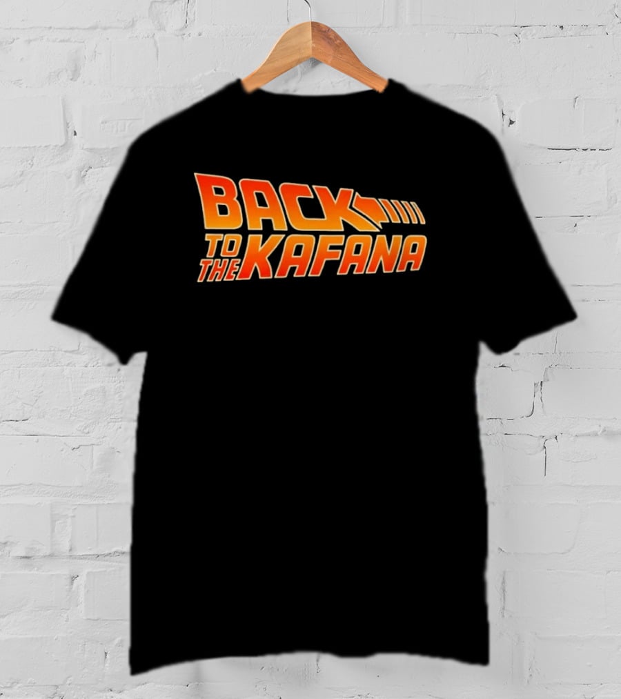 Back To The Kafana Movie Balkan Style Retro Pop Culture T-Shirt