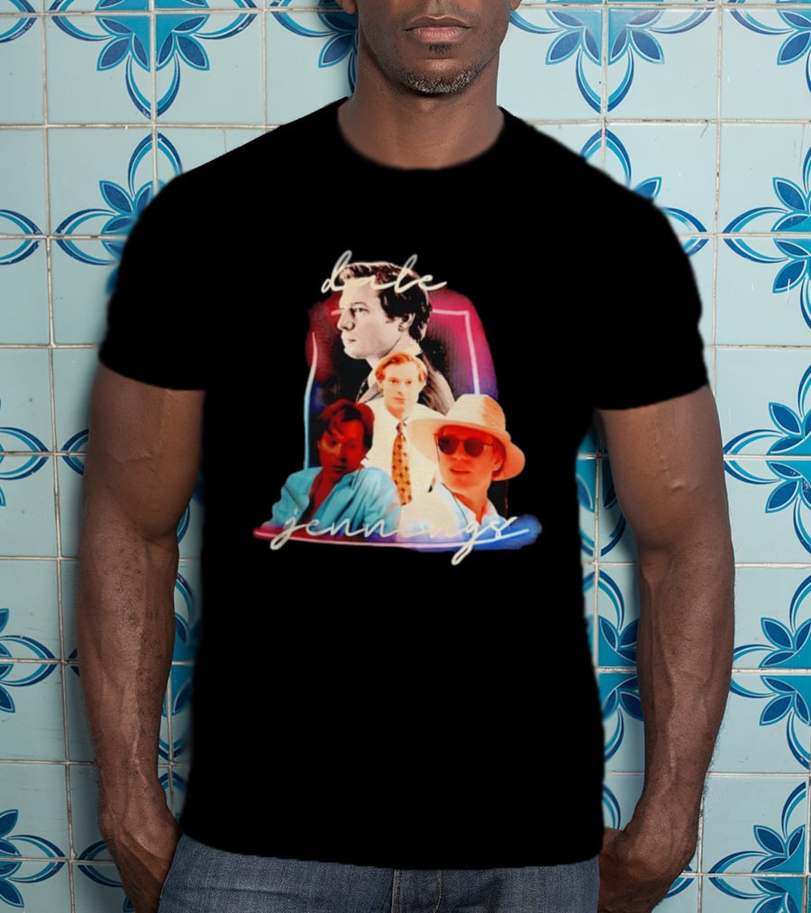 Dale Jennings Actor Retro Pop Art Collage T-Shirt