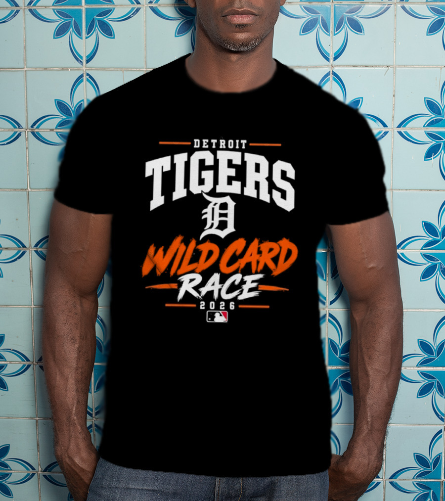 Detroit Tigers Wild Card Race 2026 MLB T-Shirt