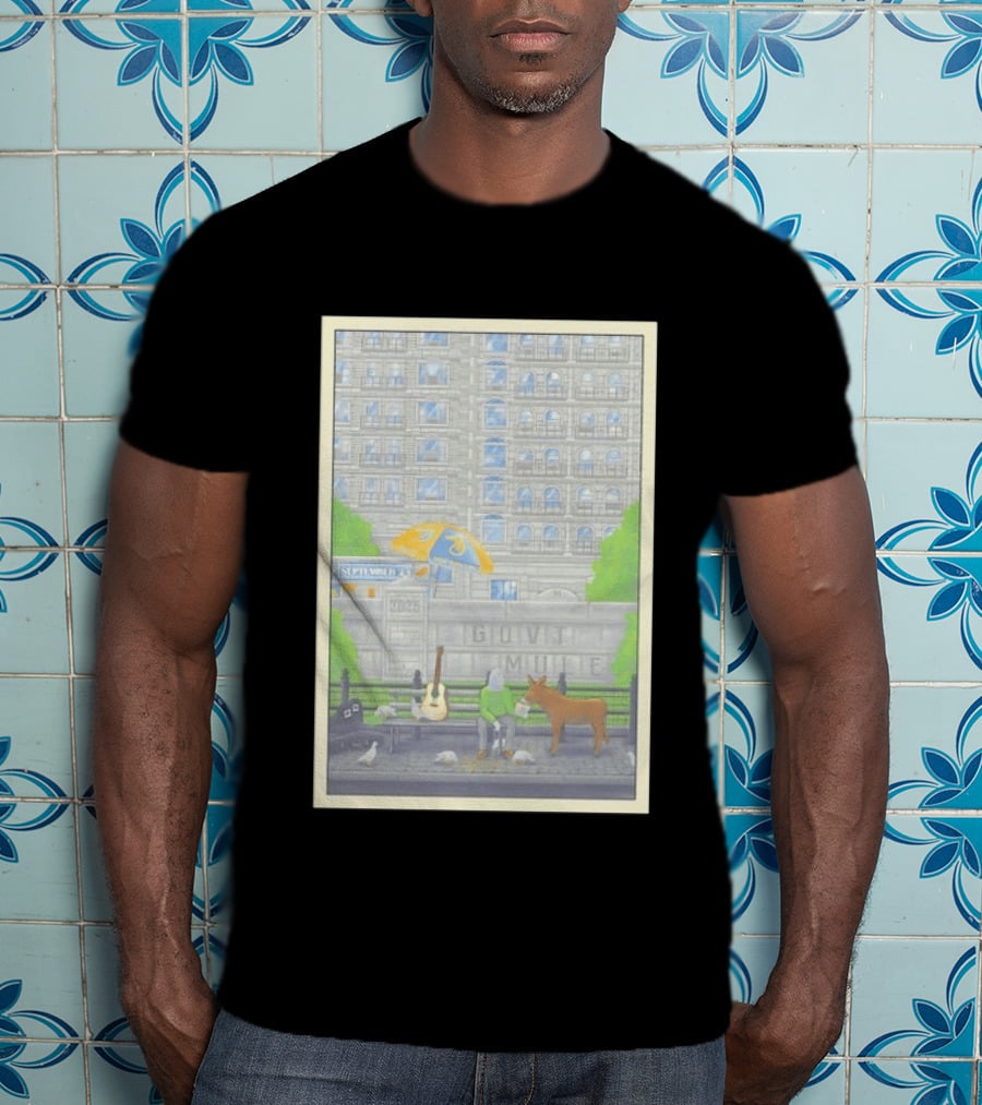 Govt Mule September 23 2026 New York City Concert Street Scene T-Shirt