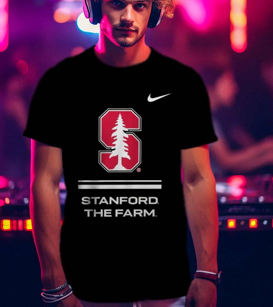 Nike Stanford The Farm Cardinal Tree Sports NCAA T-Shirt