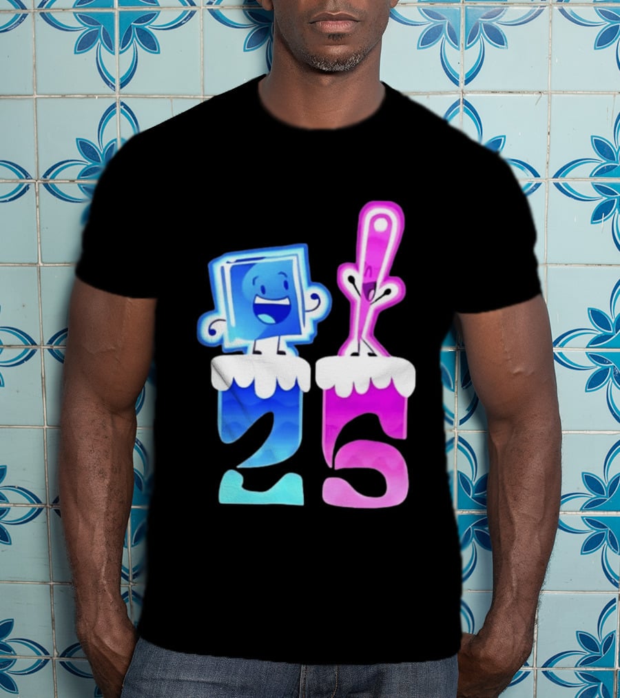 Ice Cube And Needle Battle For Dream Island 25 T-Shirt