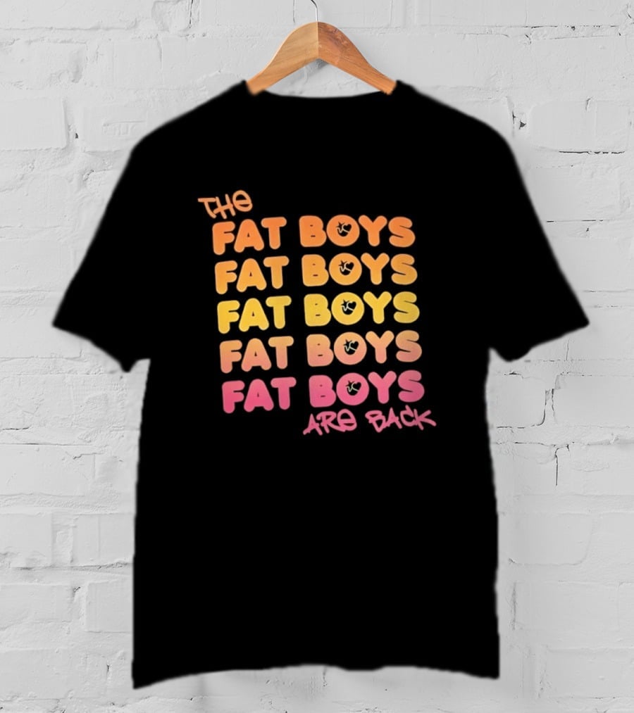The Fat Boys Are Back 80s Hip Hop Rap Group T-Shirt