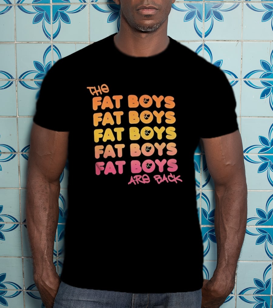 The Fat Boys Are Back 80s Hip Hop Rap Group T-Shirt