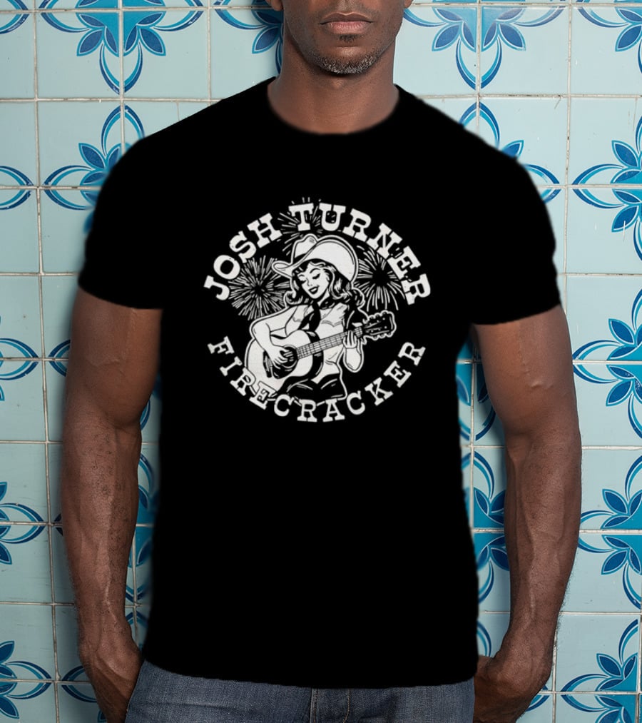 Josh Turner Firecracker Distressed Country Music T-Shirt
